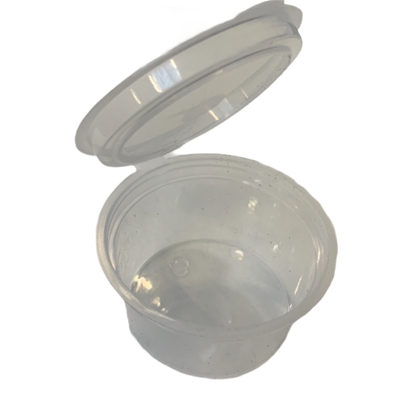 1OZ HINGED SAUCE CUP MAJESTIC