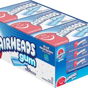 AIRHEADS GUM BLUE RASPBERRY