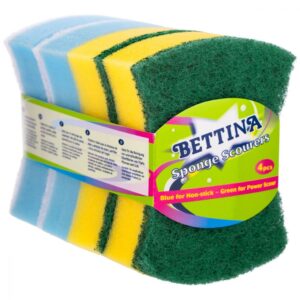 BETTINA BUTTERFLY SPONGE SCOURER PER PK