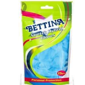 BETTINA STRETCH HYBRID GLOVES DISPOSABLE PER PKT