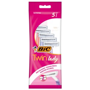 BIC TWIN LADY SENSITIVE 5'S