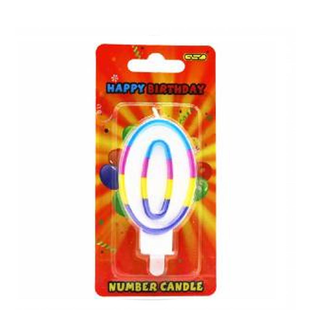 CANDLES NUMBER "0" GSD