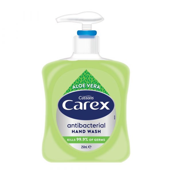 CAREX H/WASH ALOE VERA
