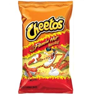 CHEETOS FLAMING HOT CRUNCHY