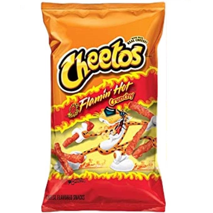 CHEETOS FLAMING HOT CRUNCHY