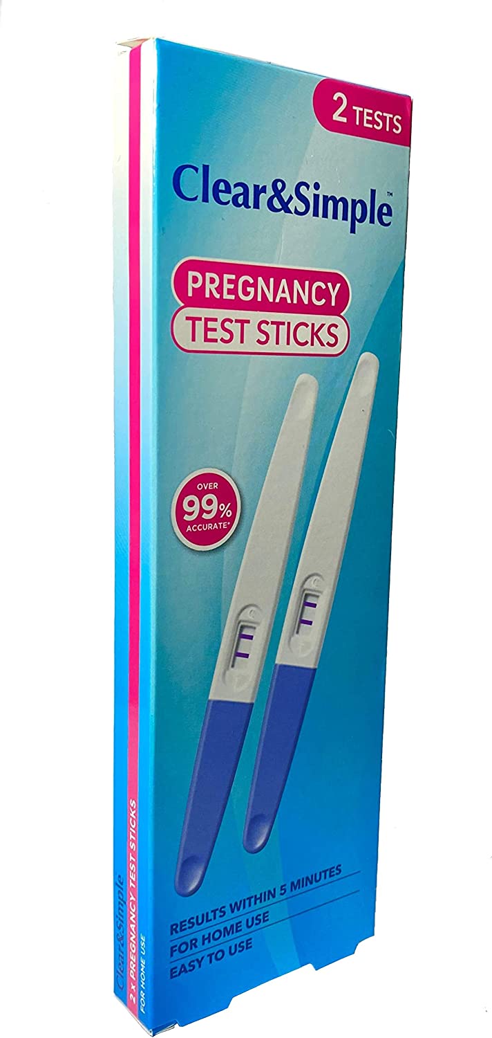 CLEAR&SIMPLE PREGNANCY TEST 2PK