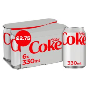COCA COLA DIET CANS GB/REMOVED