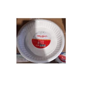 DELIGHT PLASTIC PLATES 10"