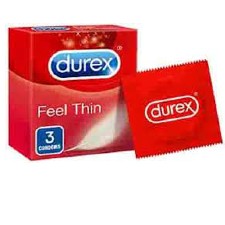 DUREX CONDOMS 3'S - THIN FEEL