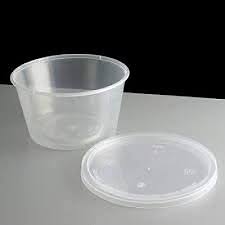EV MICRO 16OZ ROUND POTS+LIDS PK4