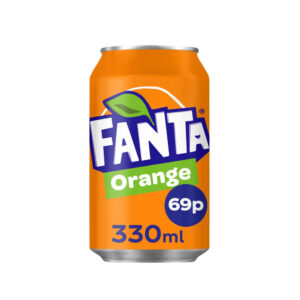 FANTA ORANGE CANS GB