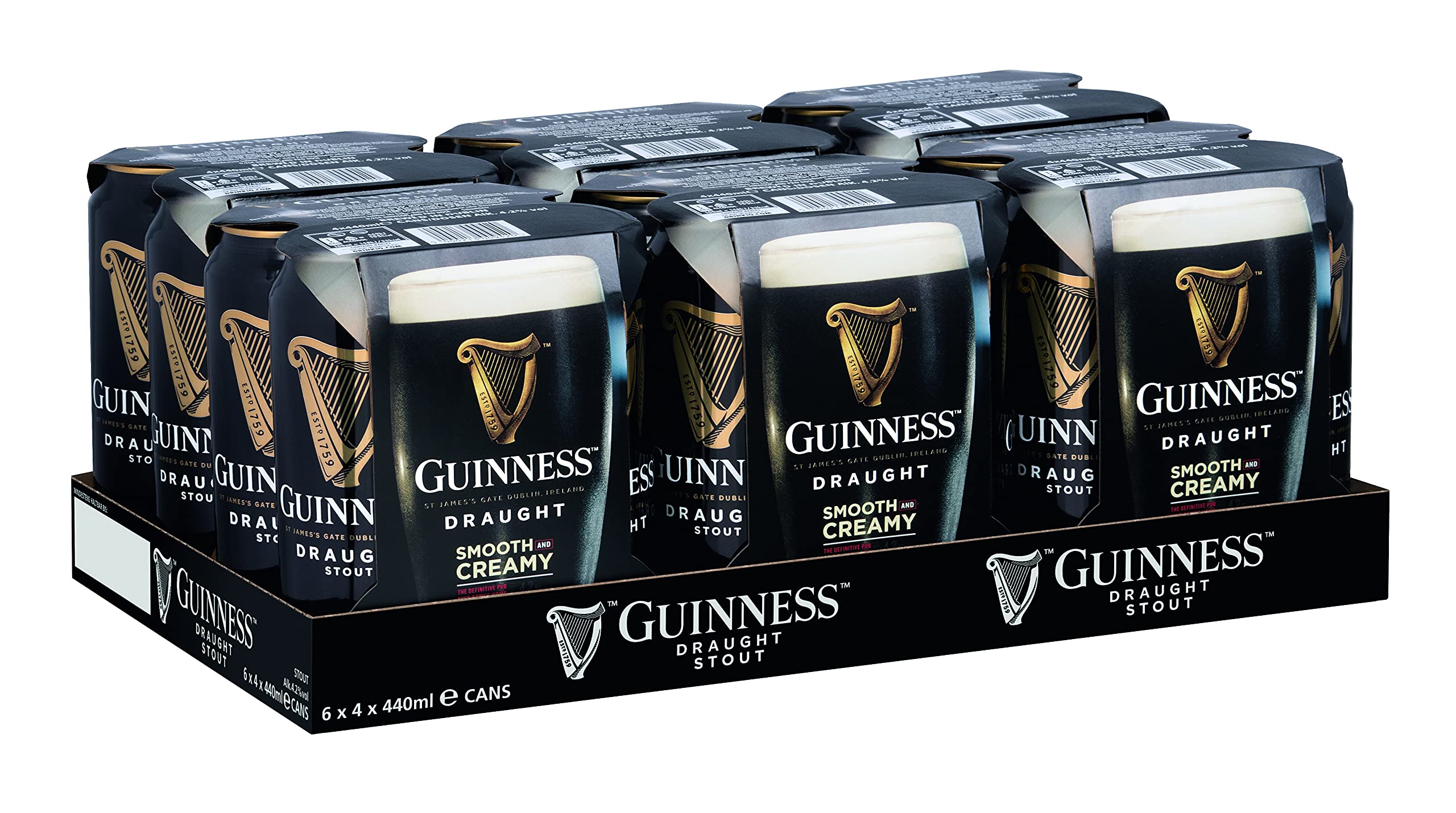 GUINNESS DRAUGHT 4F£6.69