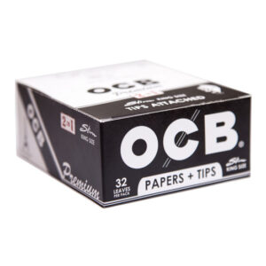 OCB BLACK COMBI PREMIUM PAPER+TIPS 32