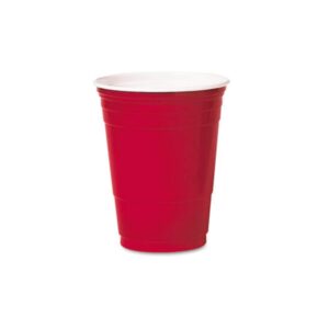 PARTY CUP RED 16OZ PK10