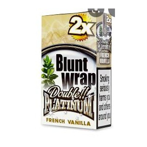 PLATINUM BLUNTS X2 - FRENCH VANILLA