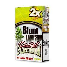 PLATINUM BLUNTS X2 - STRAWBERRY KIWI 1X25 RED