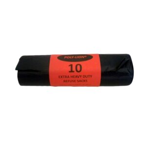 Poly-Lion Black Bags 1X20 ROLLS