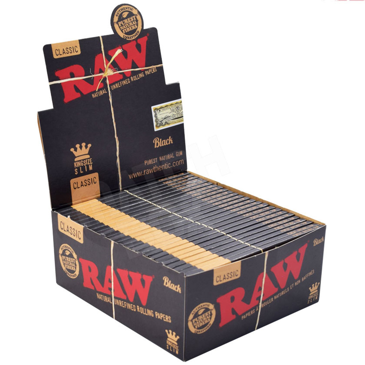 RAW BLACK K/S SLIM