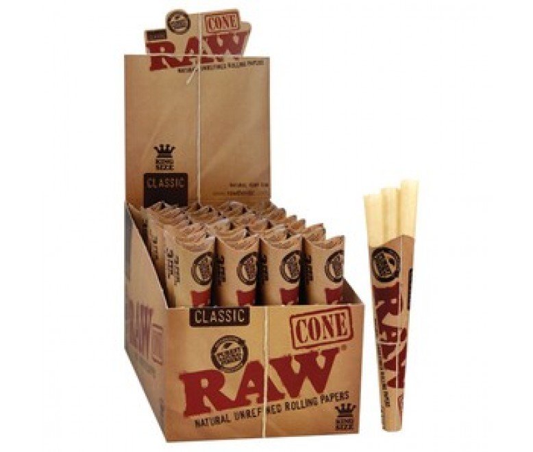 RAW CIG CONE 6 PER PACK