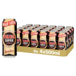 SKOL SUPER LAGER CANS