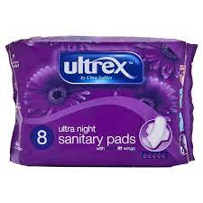 ULTREX SANITARY PADS - ULTRA NIGHT