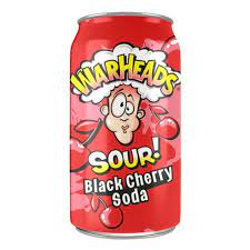 WARHEADS BLACK CHERRY SODA