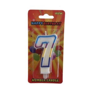 CANDLES NUMBER "7" GSD