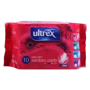 ULTREX SANITARY PADS - ULTRA SLIM 10S