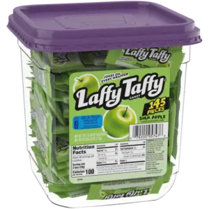 LAFFY TAFFY SOUR APPLE TUB