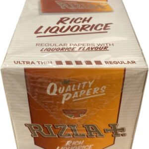 RIZLA LIQUORICE REGULAR