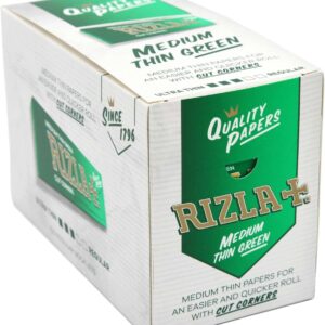 RIZLA VINTAGE GREEN REGULAR 100’S