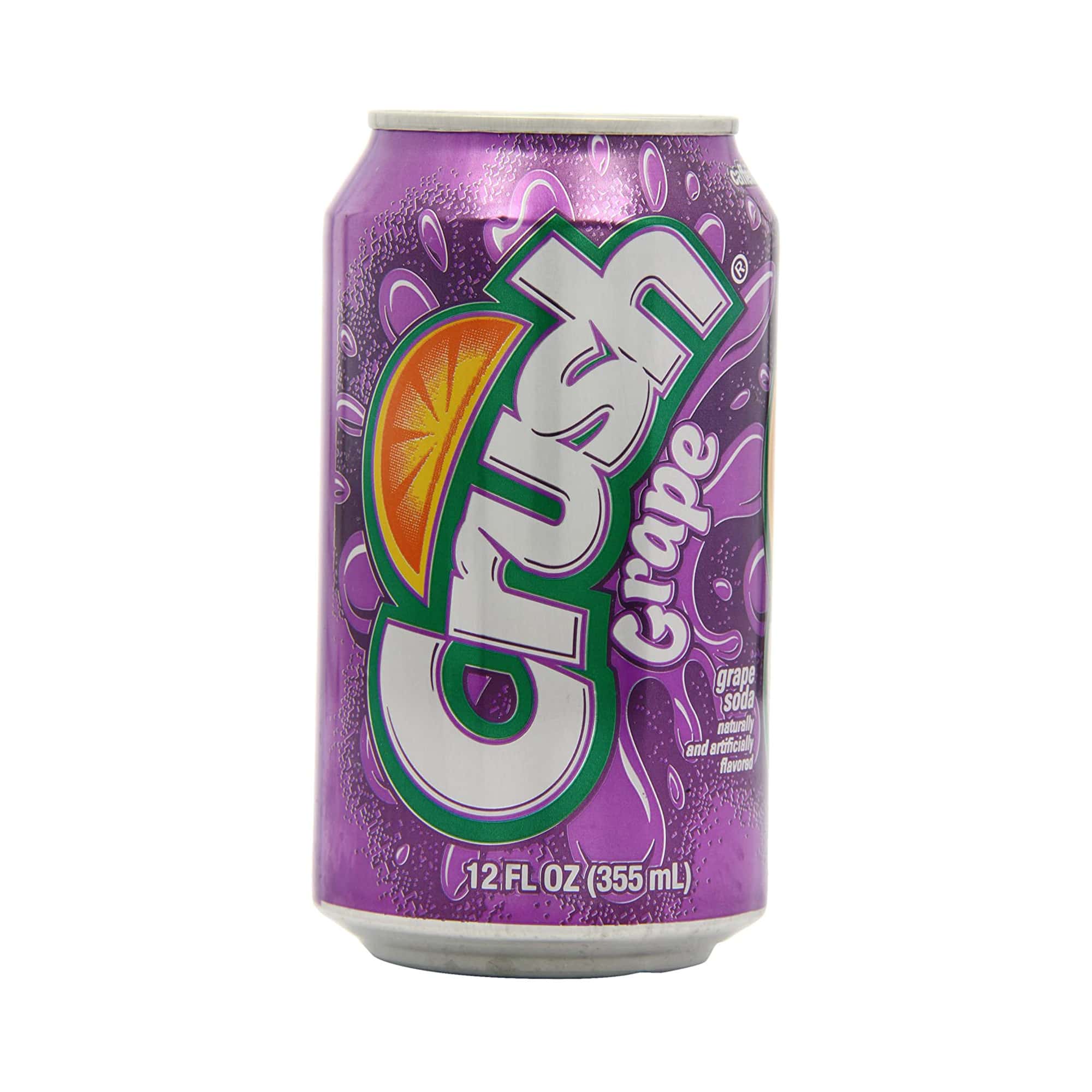 A/CRUSH GRAPE CANS