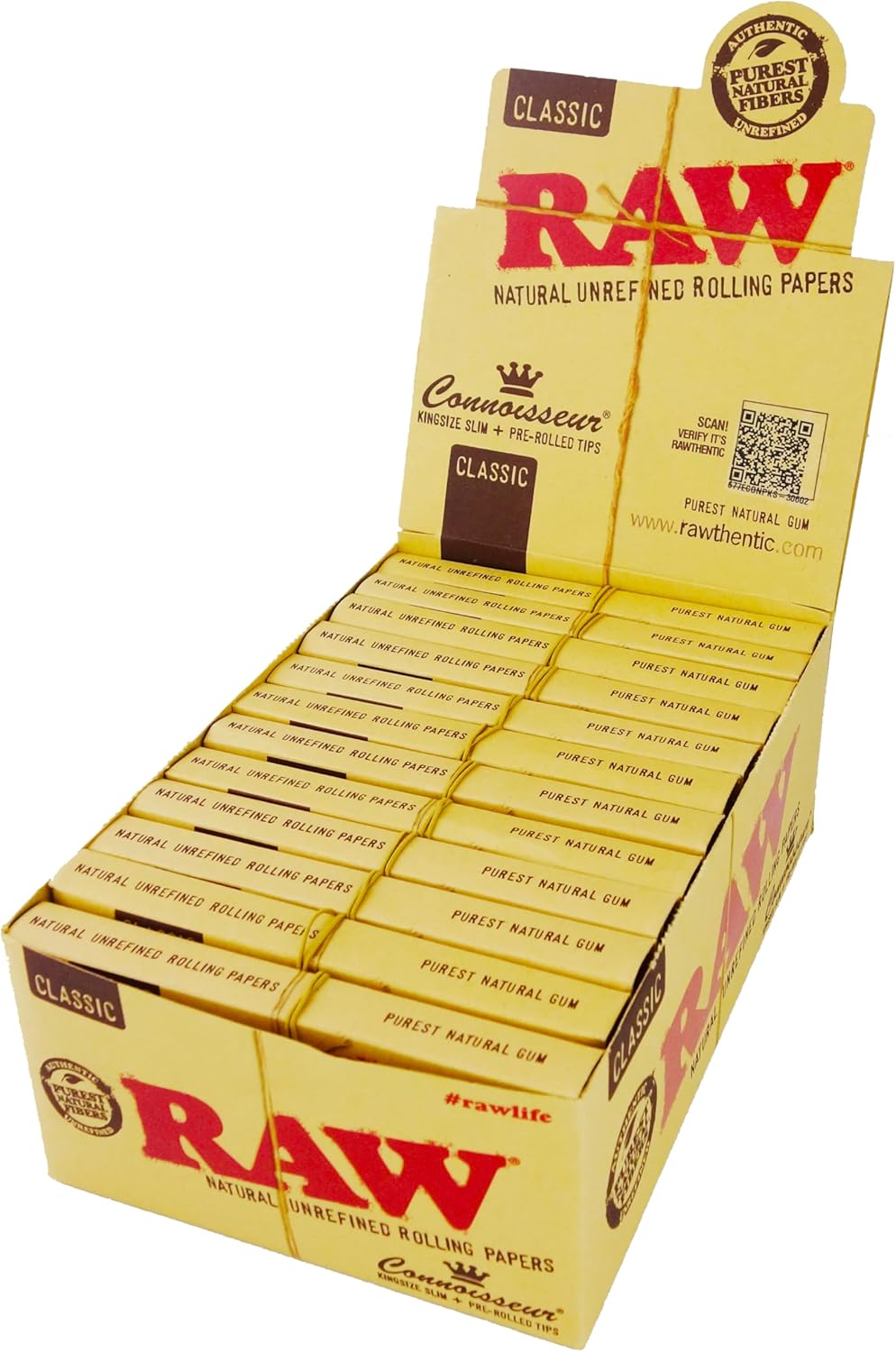 RAW CONNOISSEUR CLASSIC KSS PAPER & TIPS