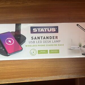 SANTANDER BLACK 4W W/CHARGING D/LAMP