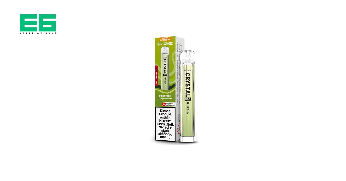 CRYSTAL BAR FRUIT GUM