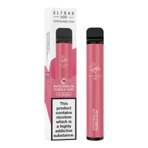 ELF BAR 600 WATERMELON BUBBLEGUM