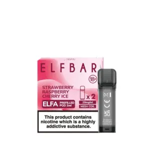 ELF BAR ELFA PREFILLED STRAWBERRY RASPBERRY CHERRY