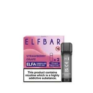ELF BAR ELFA PREFILLED STRAWBERRY GRAPE