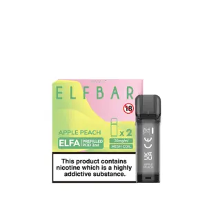 ELF BAR ELFA PREFILLED APPLE PEACH