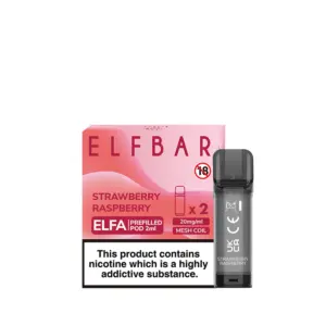 ELF BAR ELFA PREFILLED STRAWBERRY RASPBERRY