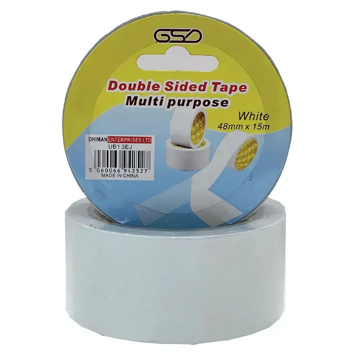 GSD DOUBLE SIDED 15 METER TAPE 48MM