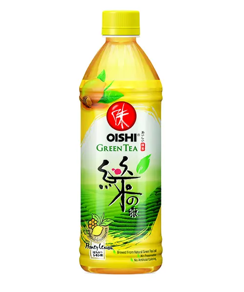 OISHI GREEN TEA HONEY & LEMON