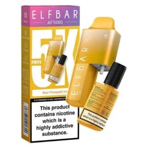 ELFBAR AF5000 SOUR PINEAPPLE ICE