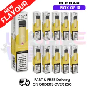 ELF BAR 600 PINEAPPLE ICE