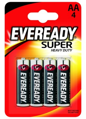 EVEREADY AA 4PK R6 SUPER