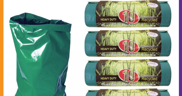GARDEN REFUSE SACKS 10 ROLLS