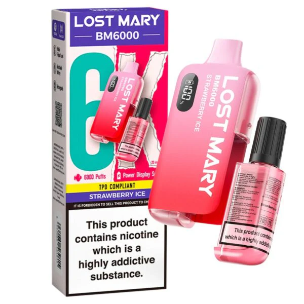 LOST MARY BM6000 STRAWBERRY ICE