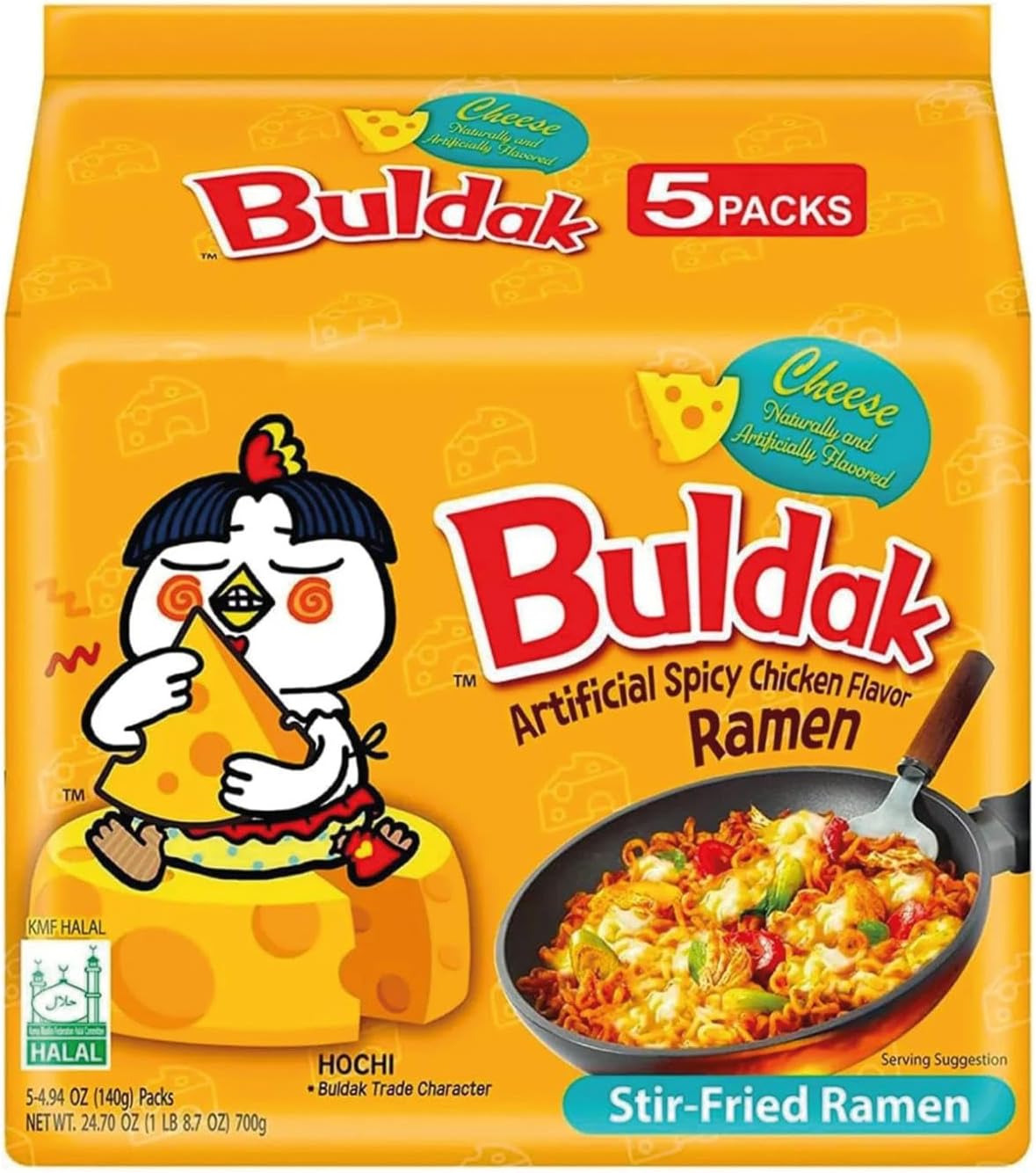 BULDAK CHEESE HOT CHICKEN FLAVOUR RAMEN