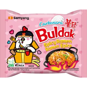BULDAK - CARBONARA HOT CHICKEN FLAVOUR RAMEN