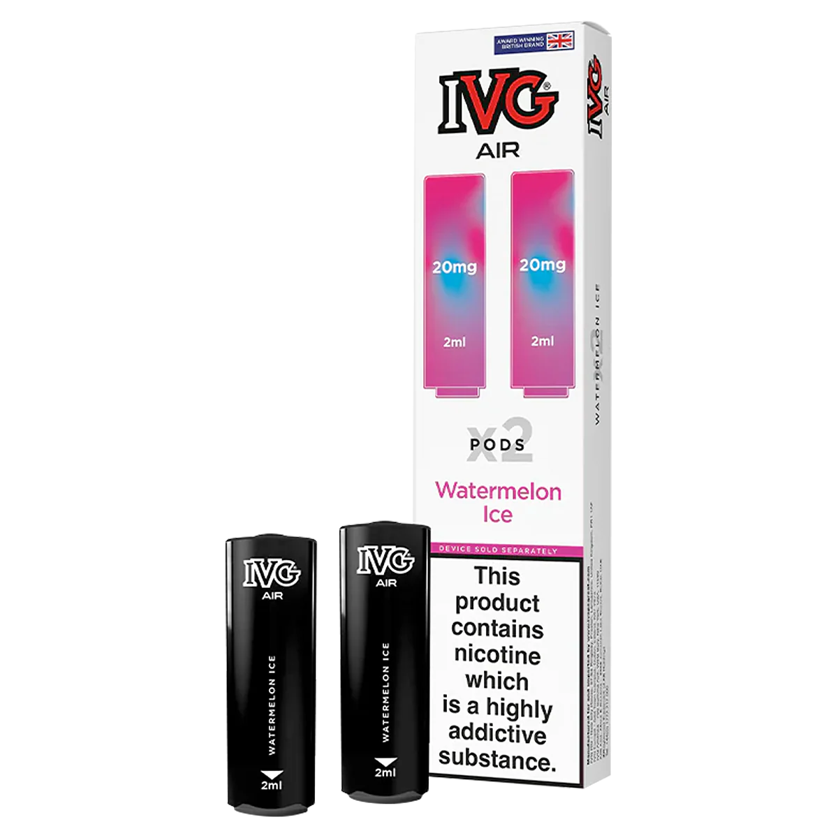 IVG AIR PODS PACKS WATERMELON ICE